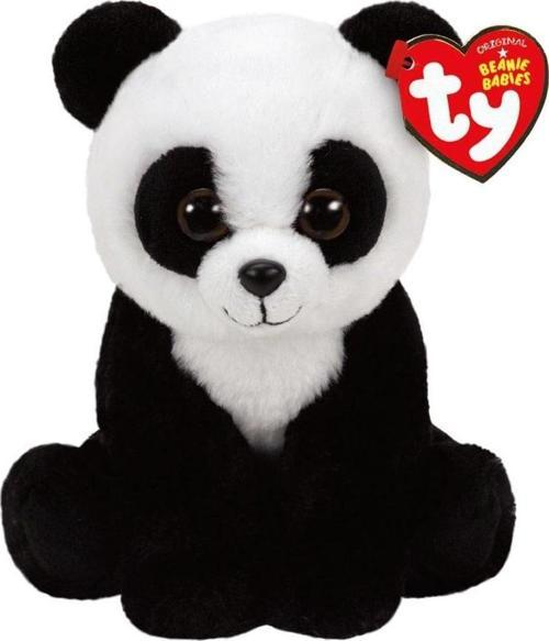 TY Beanie Babies Baboo Panda Peluş 15cm Kız Erkek Çocuk Oyuncak Eğitici Oyuncaklar