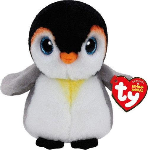 TY Beanie Babies Pongo Penguen Peluş 15cm Kız Erkek Çocuk Oyuncak Eğitici Oyuncaklar