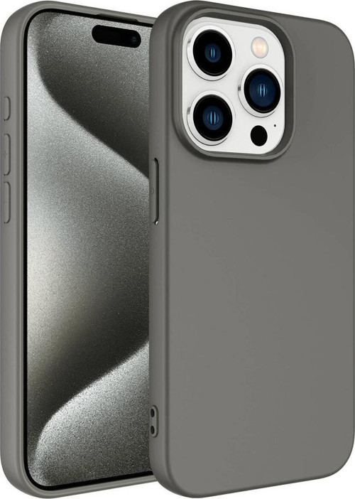 İphone 15 Pro Uyumlu Brt Lsr Lansman Kılıf-Titanyum