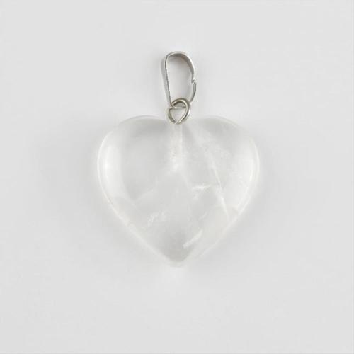 Kuvars Kalpli Doğaltaş Kolye Ucu