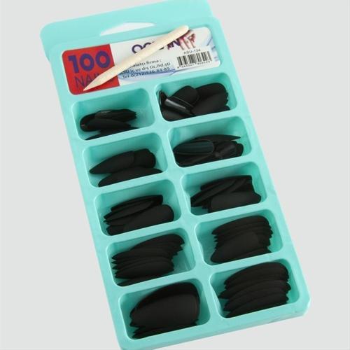 100 Adet Mat Takma Tırnak