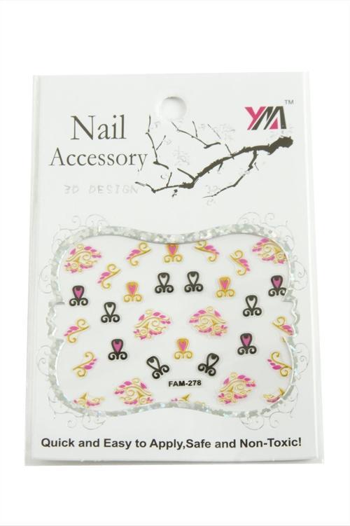 Tırnak Aksesuarı Tattoo Sticker