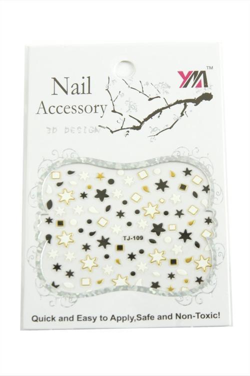 Yıldız Tırnak Aksesuarı Tattoo Sticker