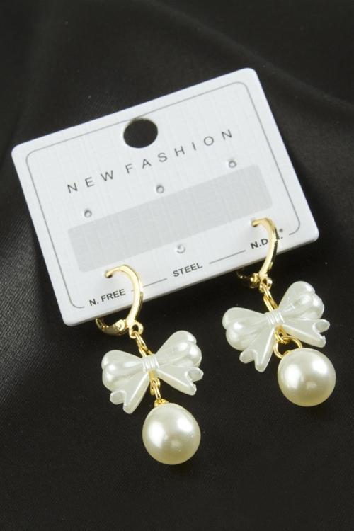 Damla Fiyong İnci Küpe