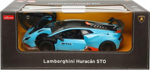98700 Lamborghini Huracan STO Işıklı Uzaktan Kumandalı Araba 1:14 -Sunman Kız Erkek Çocuk Oyuncak Eğ