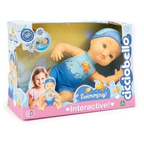 CCBD9000 Cicciobello Yüzüyor 30cm Bebek +3 yaş Kız Erkek Çocuk Oyuncak Eğitici Oyuncaklar