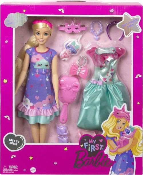 HMM66 My First Barbie - İlk Barbie Bebeğim Kız Erkek Çocuk Oyuncak Eğitici Oyuncaklar