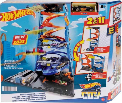 HKX43 Hot Wheels Heyecanlı Yarış Kulesi Kız Erkek Çocuk Oyuncak Eğitici Oyuncaklar