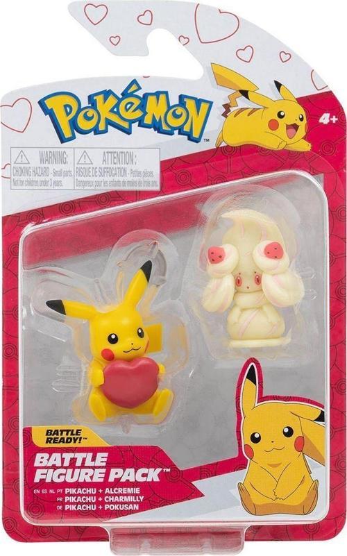 POK PKW2483 Pokemon Battle 2li Figür Noel Seri Asorti Kız Erkek Çocuk Oyuncak Eğitici Oyuncaklar