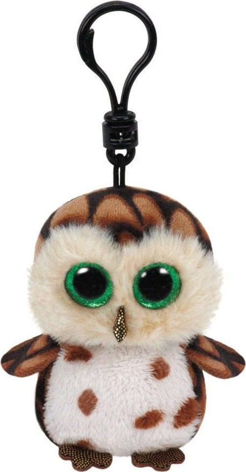 TY Sammy - Owl Brown Anahtarlık Kız Erkek Çocuk Oyuncak Eğitici Oyuncaklar