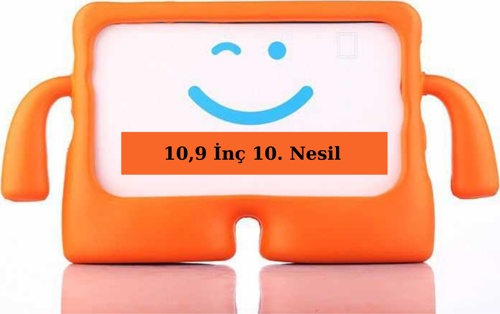 Apple iPad 10,9 inç 10. Nesil Uyumlu iBuy Standlı Fuchsia Yumuşak Eğlenceli Çocuk Tablet Kılıfı