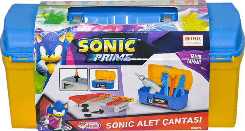 03825 Sonıc Alet Çanta - Fen Toys Kız Erkek Çocuk Oyuncak Eğitici Oyuncaklar