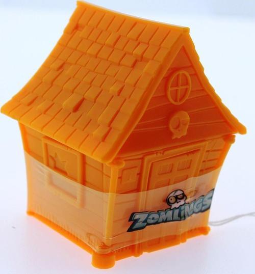 Zomlings İkili Figür Ve Turuncu Ev Seri 1 P00971 Kız Erkek Çocuk Oyuncak Eğitici Oyuncaklar