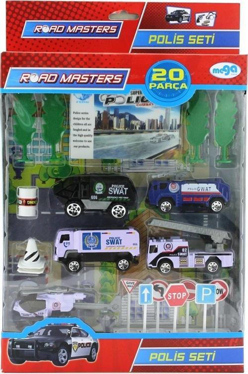 Panzerli Polis Seti Jp6105 Kız Erkek Çocuk Oyuncak Eğitici Oyuncaklar