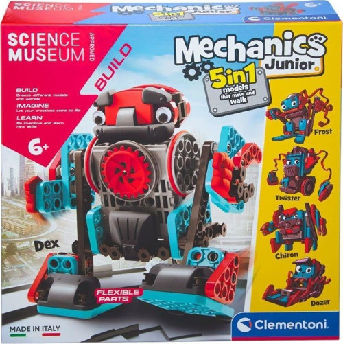 61360TR Mechanics Junior - Hareketli Robotlar +6 yaş Kız Erkek Çocuk Oyuncak Eğitici Oyuncaklar