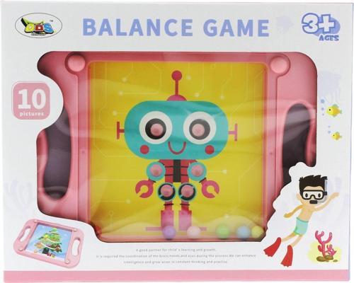 Pembe Tepsili Denge Oyunu Kız Erkek Çocuk Oyuncak Eğitici Oyuncaklar