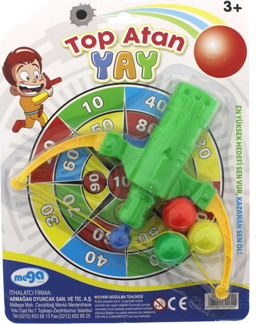 Top Atan Yeşil Yay Kız Erkek Çocuk Oyuncak Eğitici Oyuncaklar