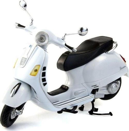 Sunman 1:12 Vespa GTS 300 Super Kız Erkek Çocuk Oyuncak Eğitici Oyuncaklar