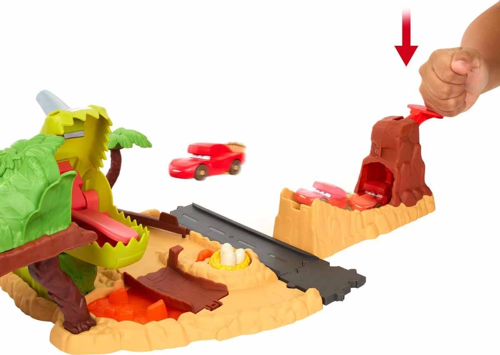 Cars Dinozor Oyun Parkı Kız Erkek Çocuk Oyuncak Eğitici Oyuncaklar