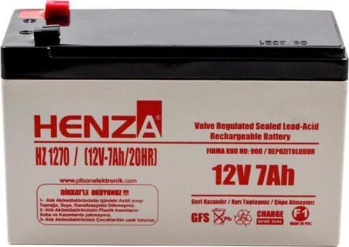 Hz1270 12V 7Ah Bakımsız Kuru Akü - 2025 Üretim