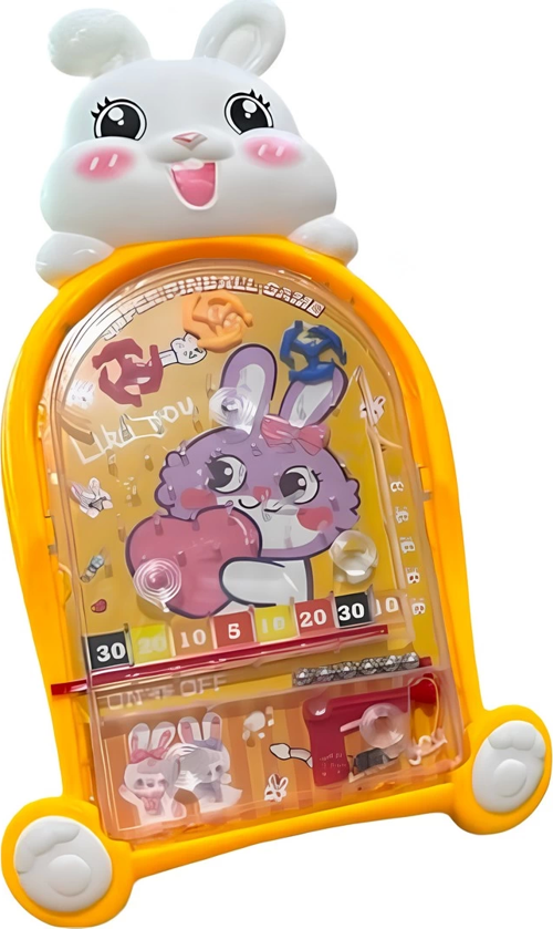 Tavşanlı Pinball Oyunu Kız Erkek Çocuk Oyuncak Eğitici Oyuncaklar