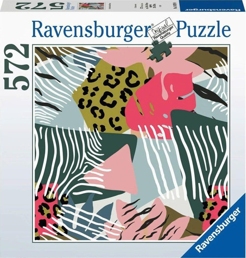 169290 Ravensburger, Hayvan Desenleri - 500 Parça Puzzle Kız Erkek Çocuk Oyuncak Eğitici Oyuncaklar