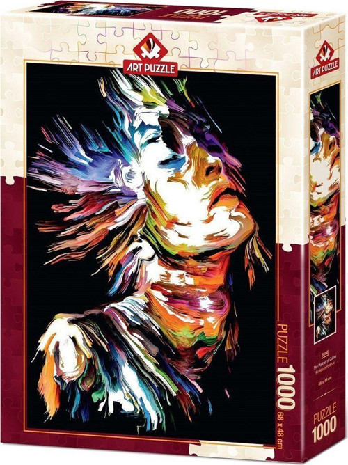 5198 Art Puzzle, Renklerin Portresi 1000 Parça Kız Erkek Çocuk Oyuncak Eğitici Oyuncaklar