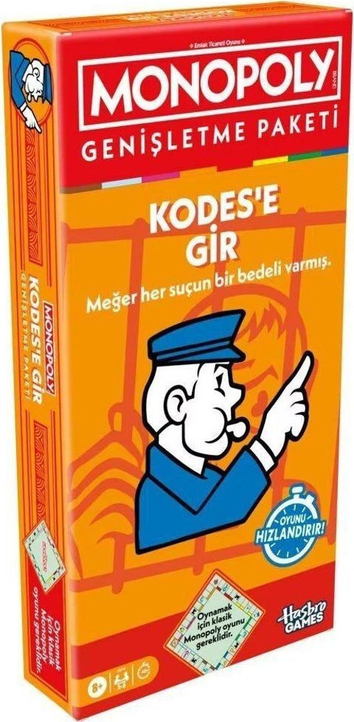 G0719 Monopoly Kodese Gir - Genişletme Paketi Kız Erkek Çocuk Oyuncak Eğitici Oyuncaklar
