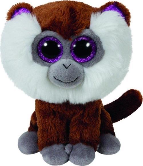 TY Beanie Boos Tamoo Sakallı Maymun Peluş 15cm Kız Erkek Çocuk Oyuncak Eğitici Oyuncaklar