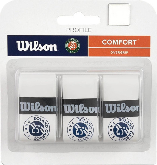 Profile Comfort Roland Garros Overgrip-Beyaz Mavi