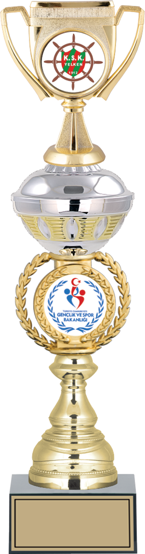 - Figürlü Kupalar - Kupa Figürlü Kupalar FG-066 C - 46 cm