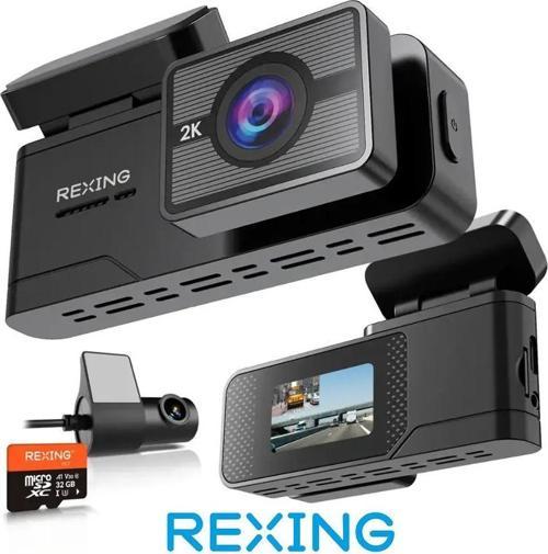 C2 2K+1080P WiFi Araç Kamerası + 32GB SD Kart