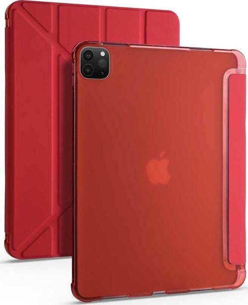 Apple iPad Pro 11 2020 (2.Nesil) Uyumlu Kalemlikli Premium Standlı Katlanabilir Uyku Modu Özellikli Tablet Kılıfı