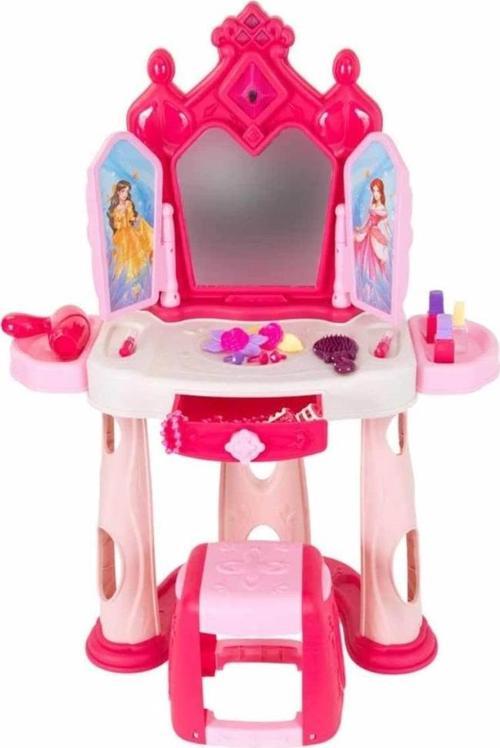 Nessiworld Pretty Pinky Işıklı ve Sesli Makyaj Masası Oyun Seti