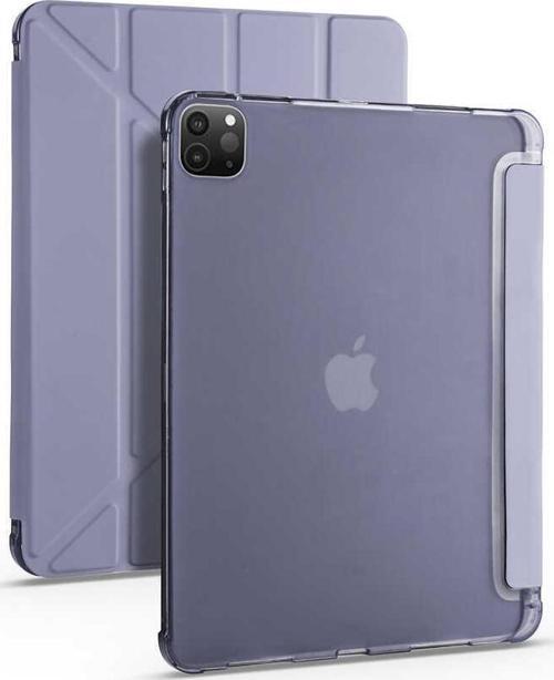 Apple iPad Pro 11 2020 (2.Nesil) Uyumlu Kalemlikli Premium Standlı Katlanabilir Uyku Modu Özellikli Tablet Kılıfı