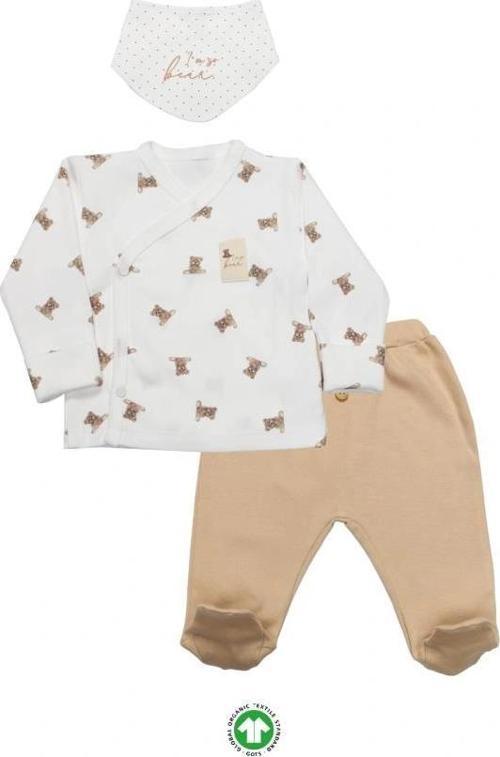 Nessiworld Bistyle I Am So Bear 3'lü Takım 13103 Bej-Ekru