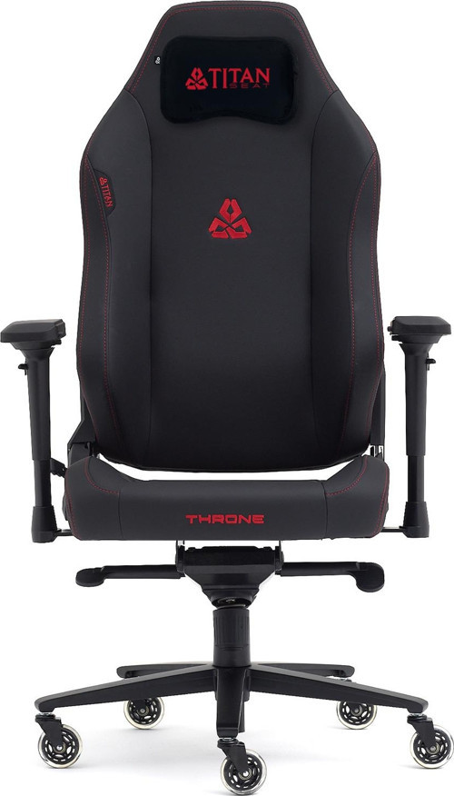 Throne Leather Red Oyuncu Koltuğu