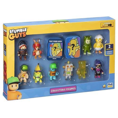 Eğlenceli Oyuncak PMI SG2240 Stumble Guys Figür Seti 5li -Necotoys Kız Erkek Çocuk Eğitici Eğitici