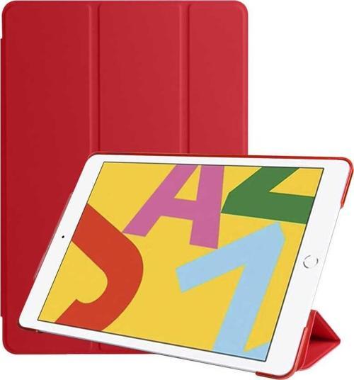 Apple iPad 10.2" inç 8.Nesil 2020 Fuchsia Smart Cover Standlı 1-1 Kılıf Flip Smart Akıllı Tablet Kılıfı
