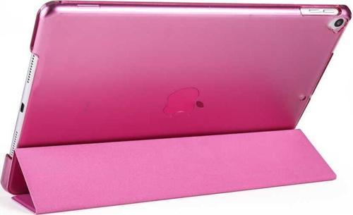 Apple iPad 10.2" inç 8.Nesil 2020 Fuchsia Smart Cover Standlı 1-1 Kılıf Flip Smart Akıllı Tablet Kılıfı