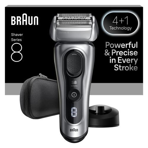 Series 8 Elektrikli Tıraş Makinesi, Islak ve Kuru, Şarj Standı, 8617S