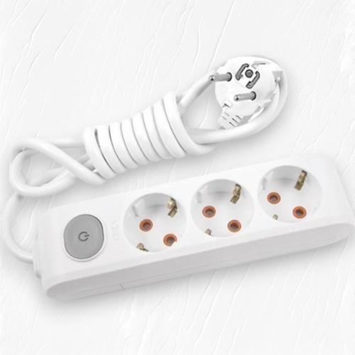 Multi-Let Kablolu Grup Priz 3'' Lü Anahtarlı 5 Metre