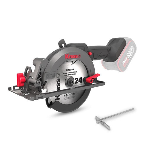 KUE11.9 20Volt Kömürsüz 140MM Profesyonel Çok Amaçlı Daire Testere (Akü Dahil Değildir)