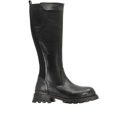 ni 26100598 Hakiki Deri Kadın Çizme