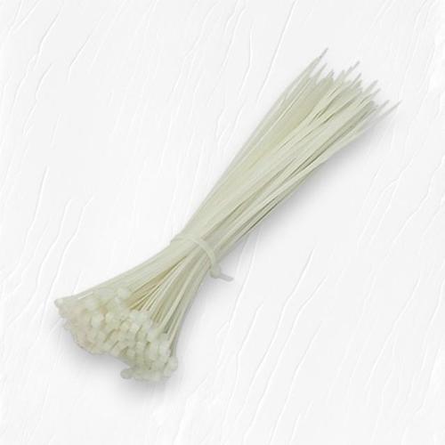 Kablo Bağı Klips Plastik Kelepçe 3,6x250 mm Beyaz 100 adet