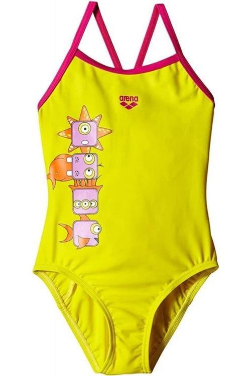 Carinho One Piece Kız Çocuk Mayo