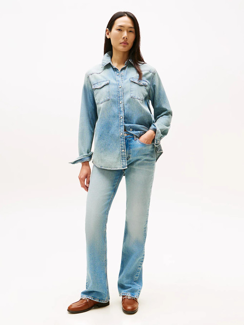Lex Denim İspanyol Paça Kadın Jeans WW0WW456821A4