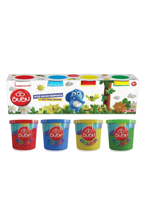 Oyun Hamuru 4 Renk 500 Gr Çocuklar İçin Güvenli