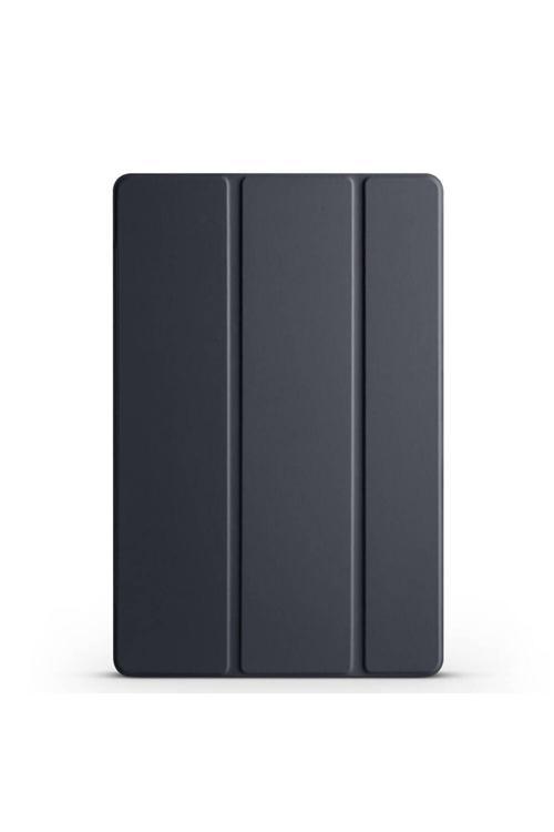 Galaxy Tab A9 Uyumlu Zore Smart Cover Standlı 1-1 Kılıf-Siyah