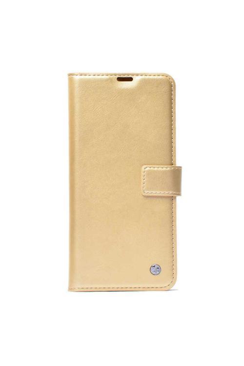 İphone 15 Uyumlu Zore Kar Deluxe Kılıflı Kılıf-Gold